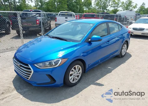 2017 Hyundai Elantra Se из США, поврежденный, VIN 5NPD74LF3HH151563